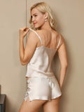 SilkSilky-DK Camisole Set Beige 003