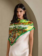 [P072] SilkSilky-DK Scarf 001