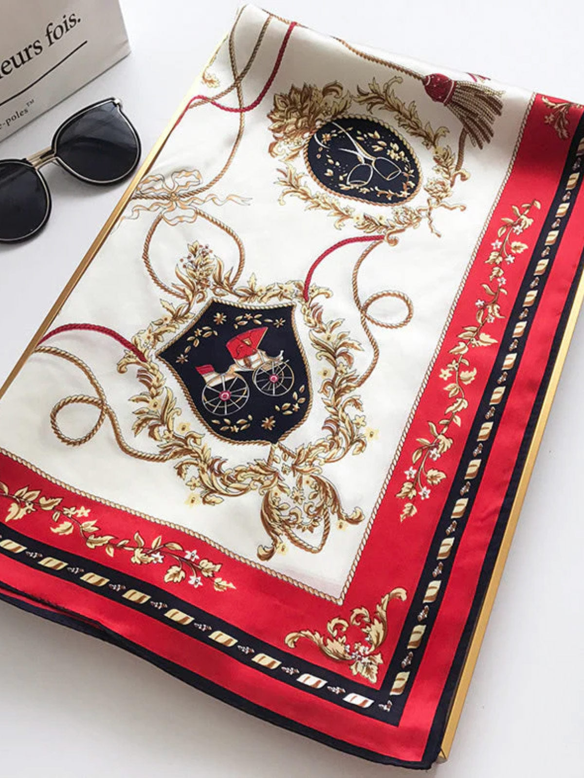 [P001] SilkSilky-DK Scarf 005,