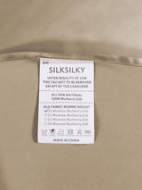 [Kaki] SilkSilky-DK 19Momme Sengesæt 005