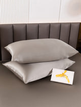 [Grå] SilkSilky-DK 19Momme Pillowcase 005