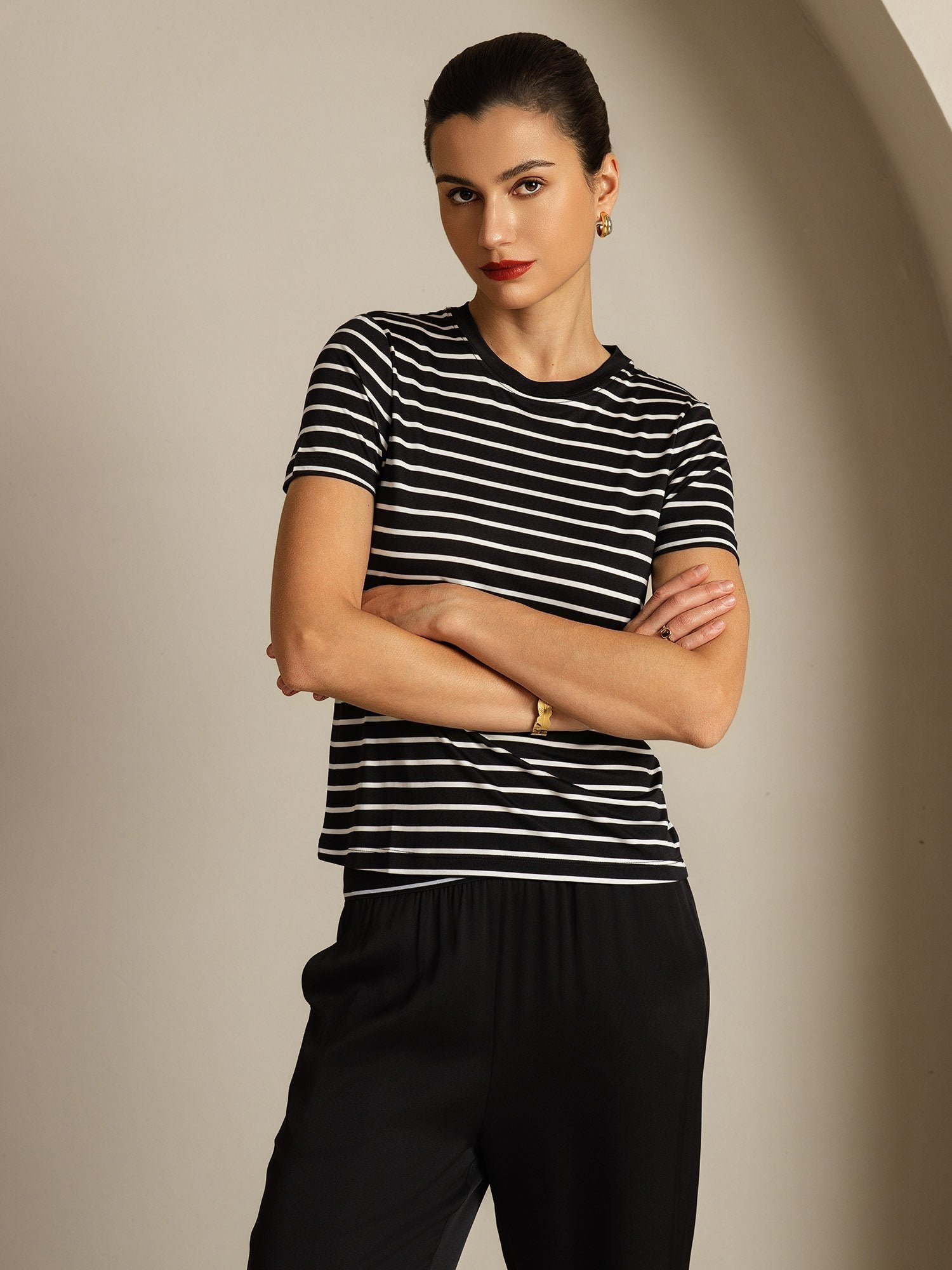 [SortStribe] SilkSilky-DK Silke Womens T-Shirt 005