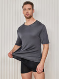 SilkSilky-DK Mens T-Shirt Mørkegrå 004