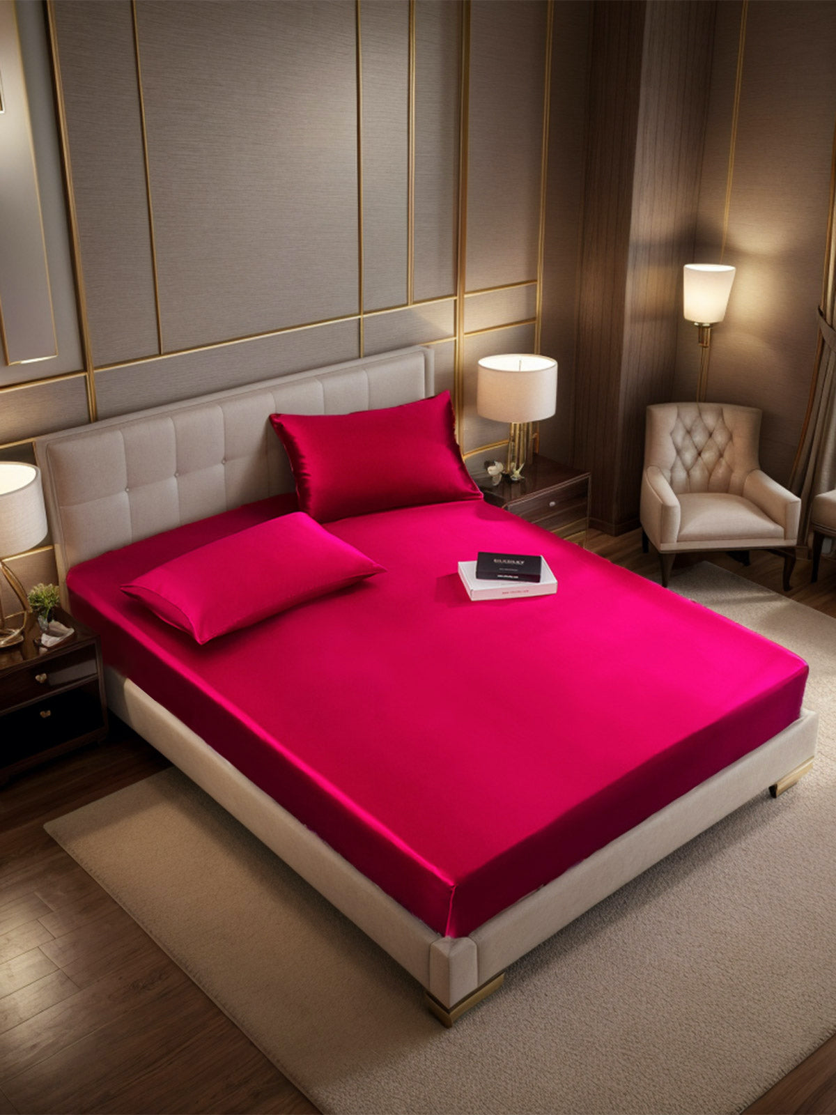 [Vin] SilkSilky-DK 19Momme Bedding Set 001
