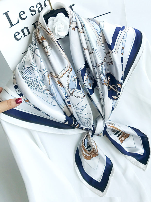 [P007] SilkSilky-DK Scarf 001,