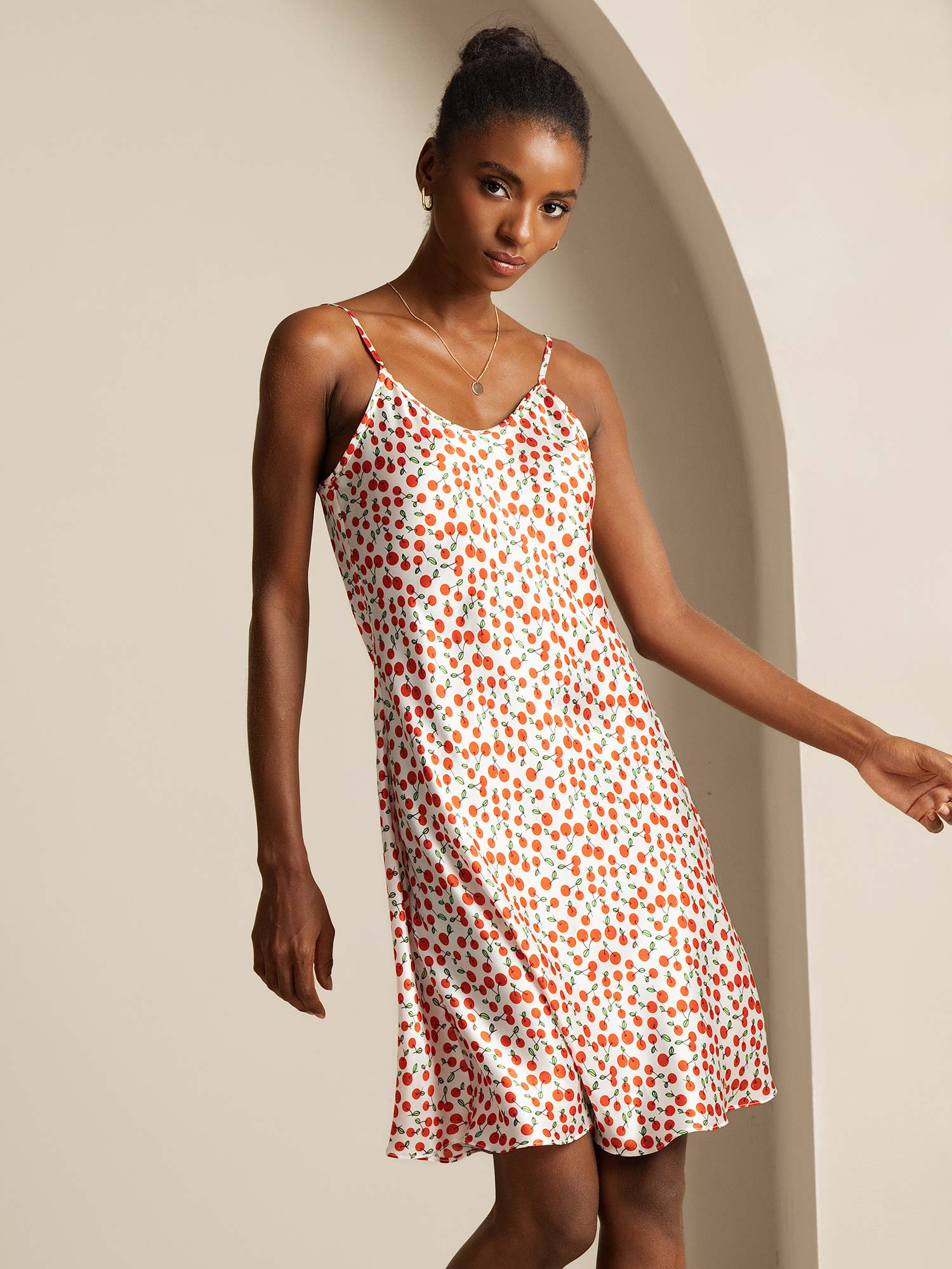 [Kirsebær] SilkSilky-DK Dress 005,