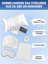 [Hvid] SilkSilky-DK 19Momme Pillowcase Set 002
