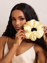 [Gul] SilkSilky-DK Scrunchie 001