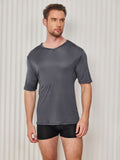 SilkSilky-DK Mens T-Shirt Mørkegrå 003