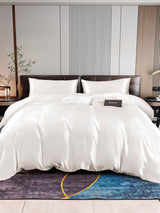 [Hvid] SilkSilky-DK 22Momme Bedding Set 001,