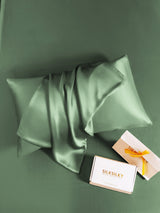 [Grågrøn] SilkSilky-DK 30Momme Pure Silk Pillowcase 003