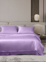 [Lavendel] SilkSilky-DK 19Momme Sengesæt 001