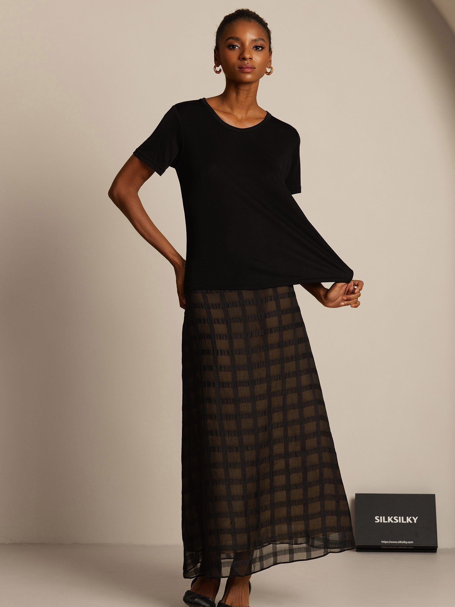 [Sort] SilkSilky-DK Womens T-Shirt 008,