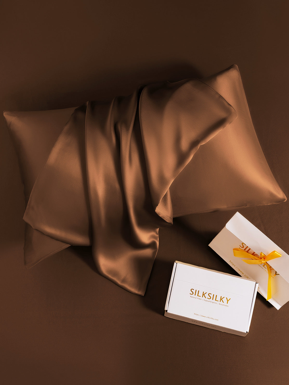 [Kaffe] SilkSilky-DK 19Momme Pillowcase 006