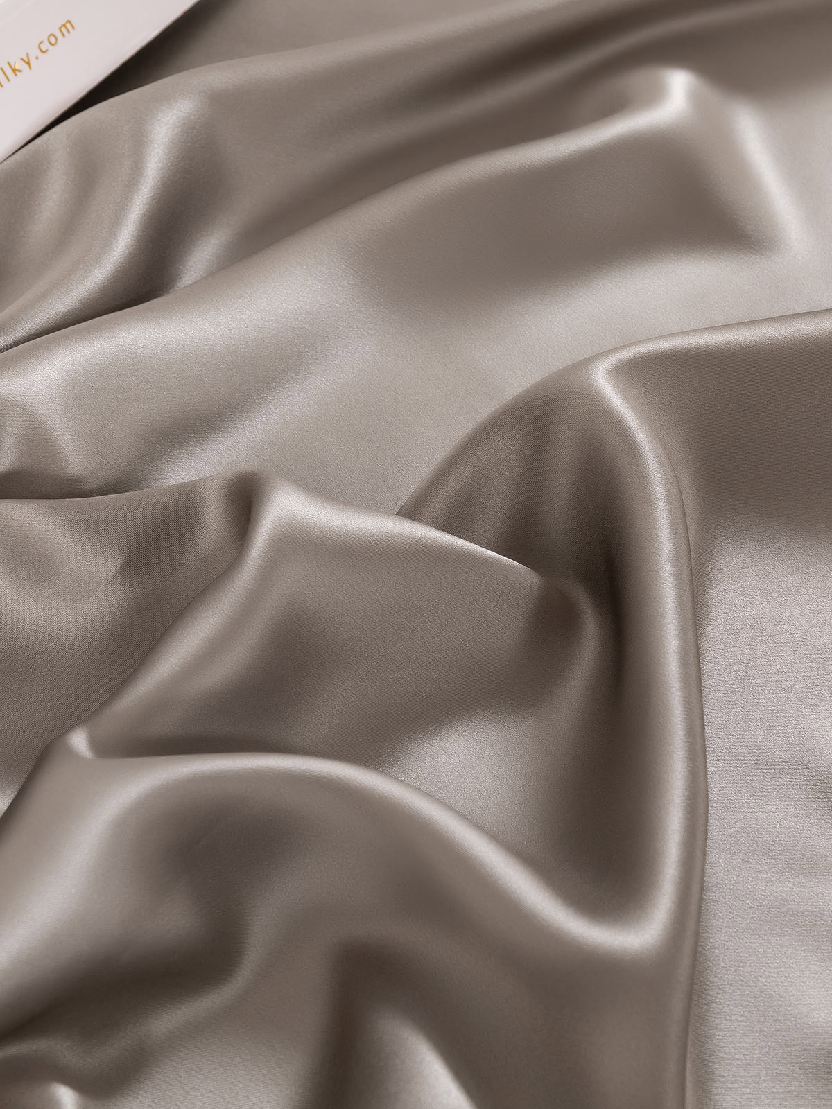[Grå] SilkSilky-DK 25Momme Bedding Set 006