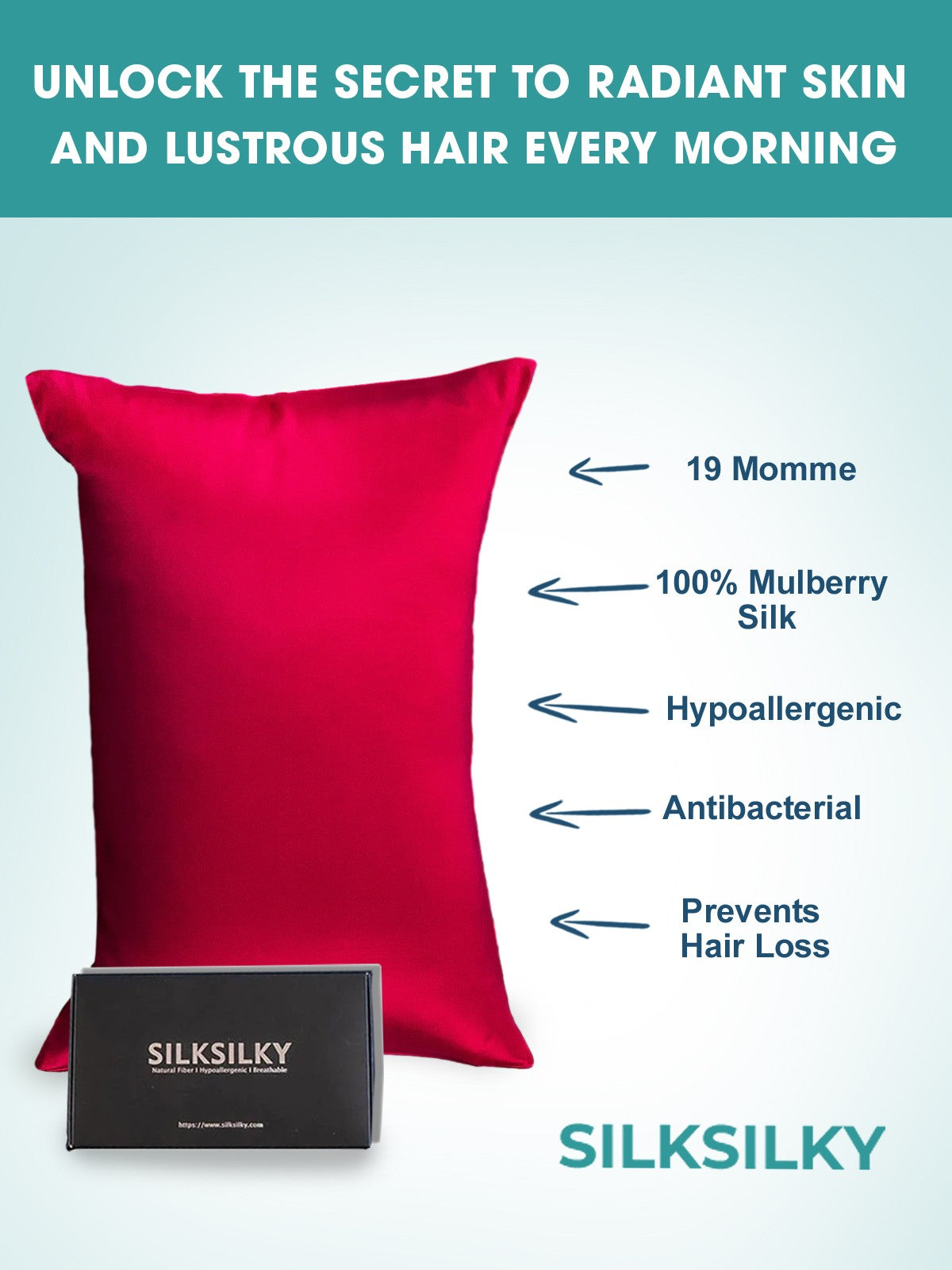 [Vin] SilkSilky-DK 19Momme Pillowcase 003