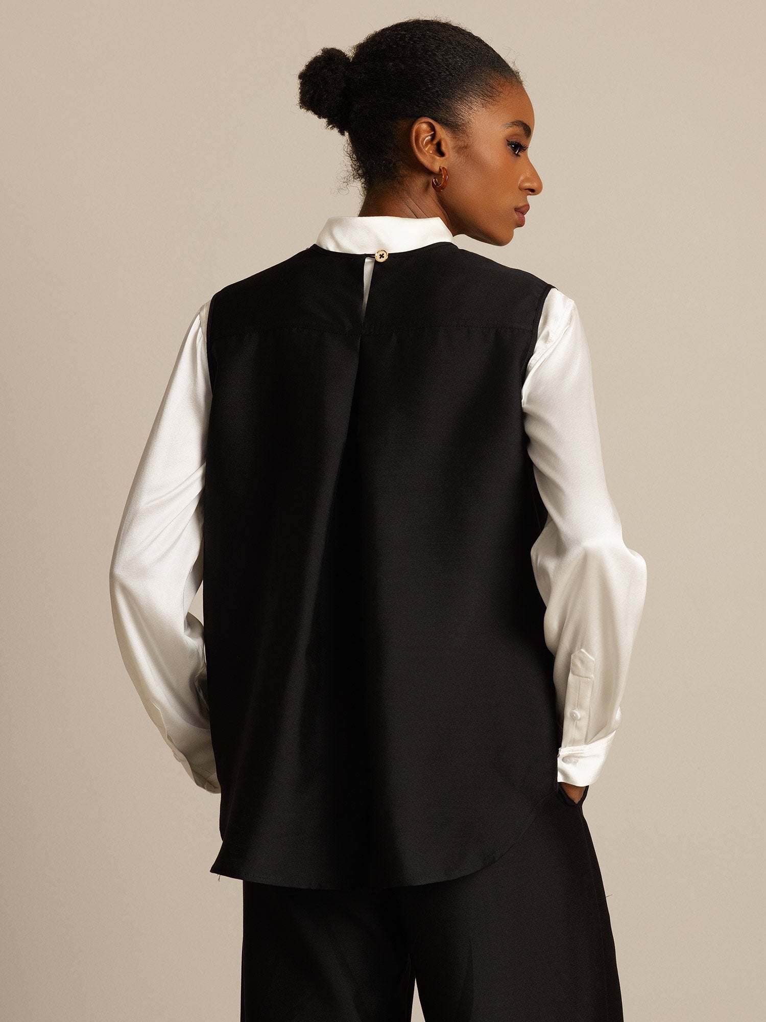 [Sort] SilkSilky-DK 32Momme Silke Womens Vest 002,