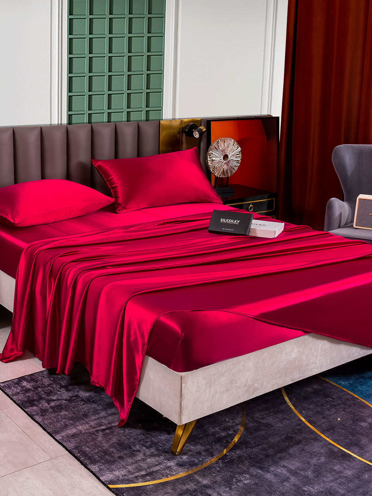 [Vin] SilkSilky-DK 25Momme Bedding Set 003