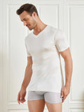 SilkSilky-DK Mens T-Shirt Hvid 004