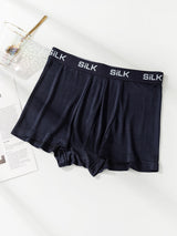 [Mørkeblå] SilkSilky-DK Herreundertøj 005