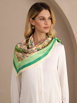[Sandkrokodille] SilkSilky-DK Scarf 002