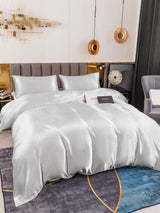 [Sølv] SilkSilky-DK 19Momme Bedding Set 004