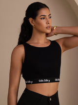 [Sort] SilkSilky-DK Sleeveless Crew Neck Camisole Top 004