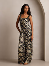 [Leopard] SilkSilky-DK Camisole Set 001,