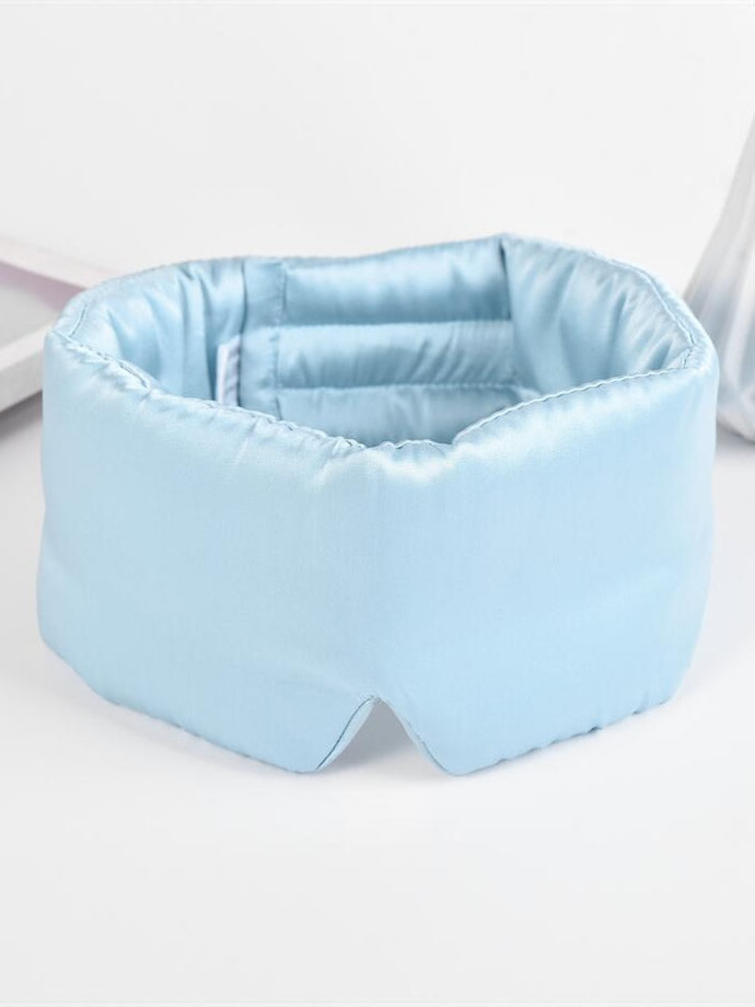[Lyseblå] SilkSilky-DK 19Momme Eye Mask 004
