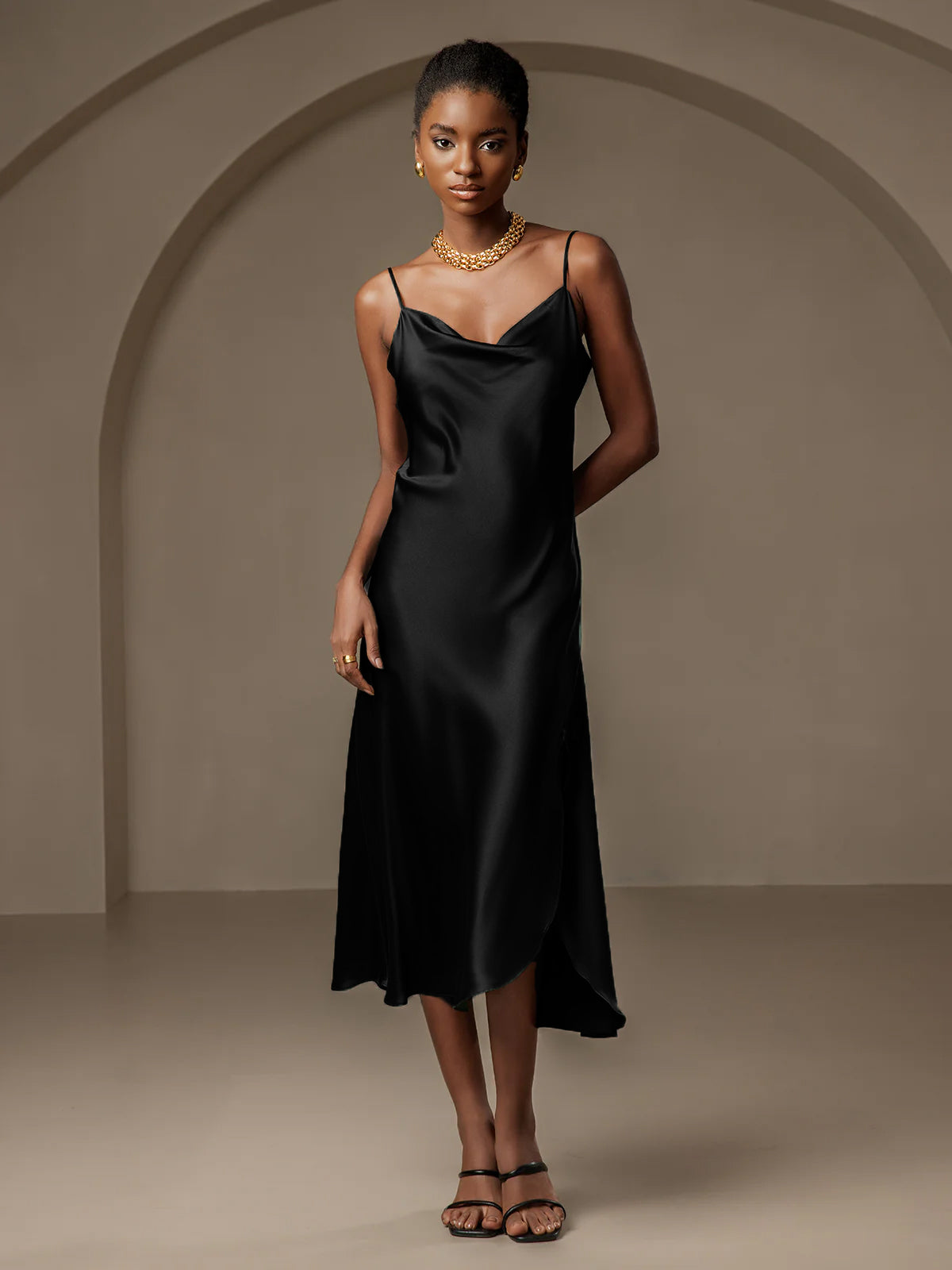 [Sort] SilkSilky-DK 19Momme Dress 001