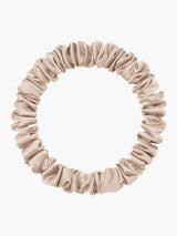 [Beige] SilkSilky-DK Scrunchie 004