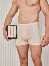 [Beige] SilkSilky-DK Herreundertøj 001