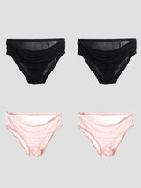 [Sort+LightPink] SilkSilky-DK Dameundertøj 003