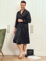 [Sort] SilkSilky-DK 19Momme Mens Robe 004