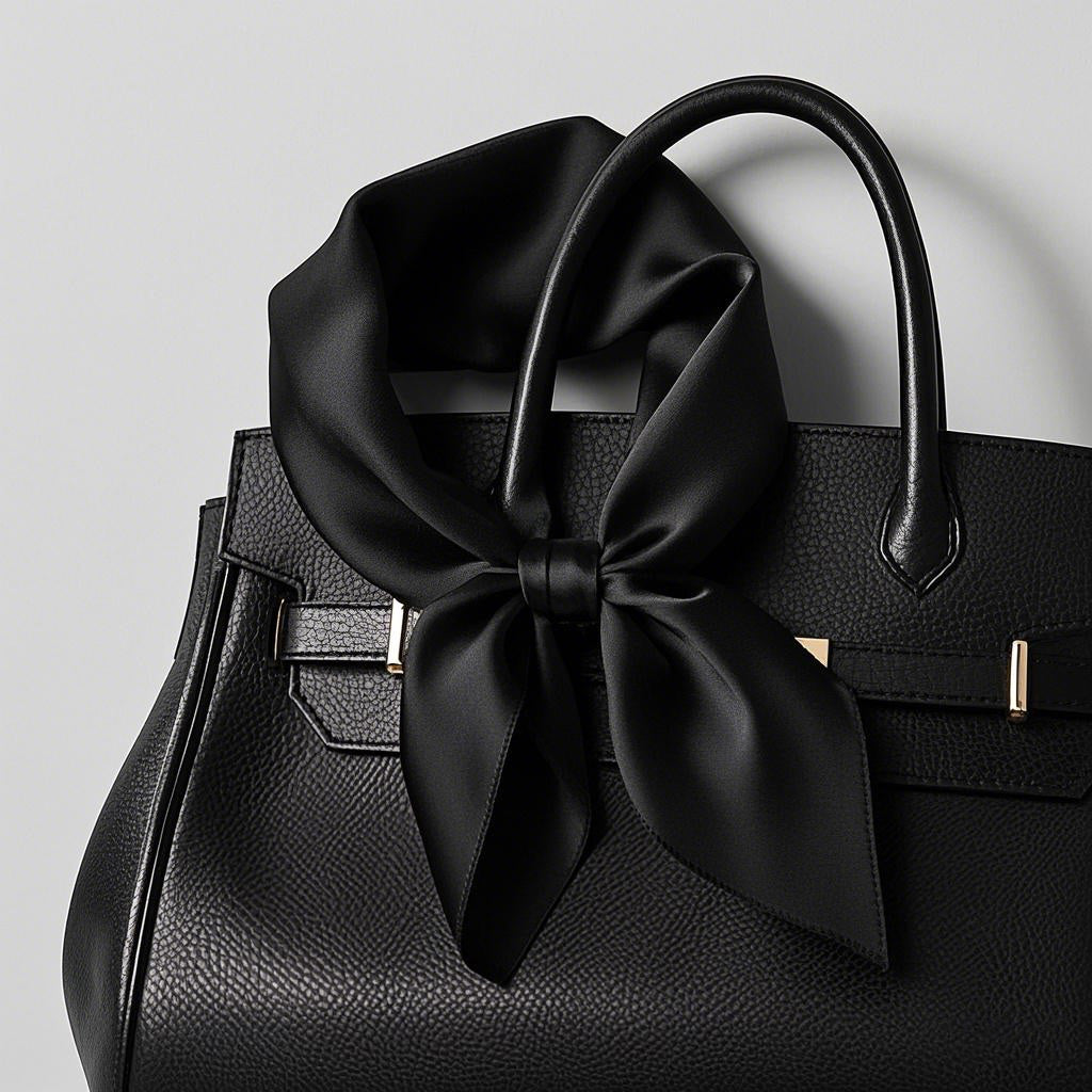 [Sort] SilkSilky-DK Halstørklæde 001