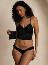 [Sort] SilkSilky-DK 19Momme Dameundertøj 004