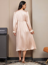[Champagne] SilkSilky-DK Nightgown 002