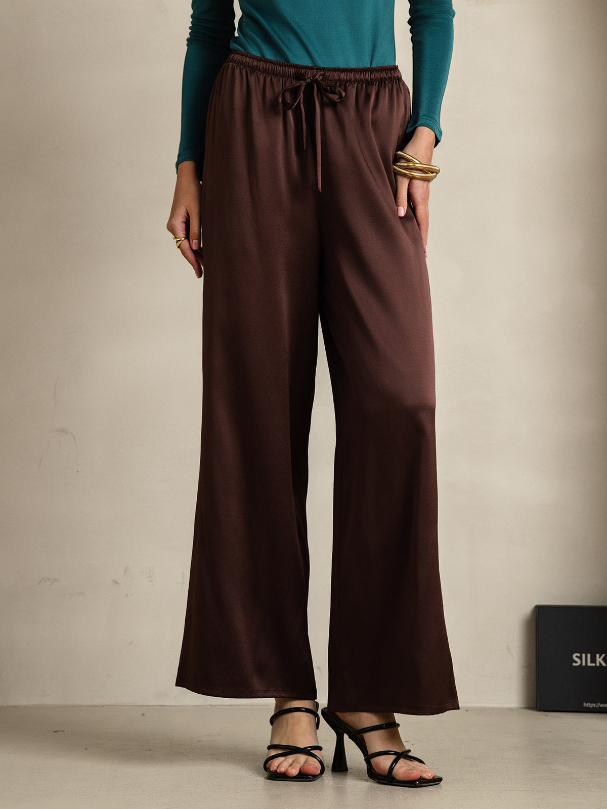 [Kaffe] SilkSilky-DK Womens Pants 003