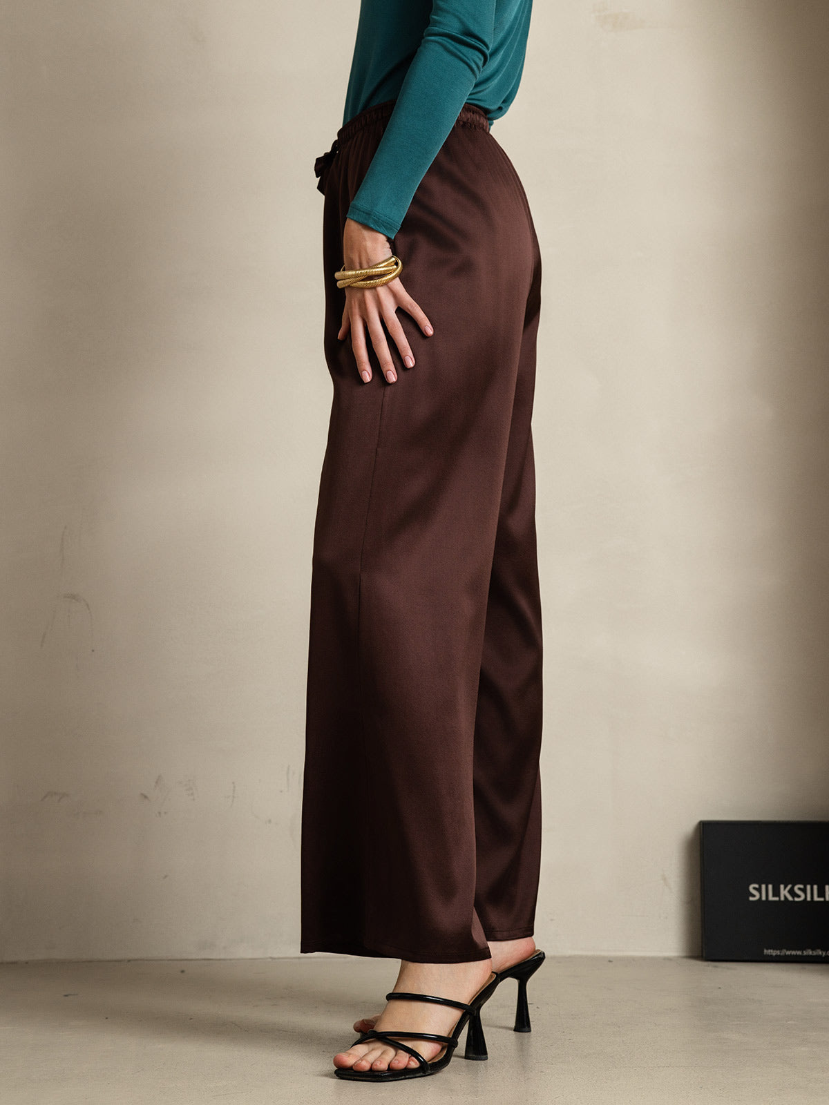 [Kaffe] SilkSilky-DK Womens Pants 005