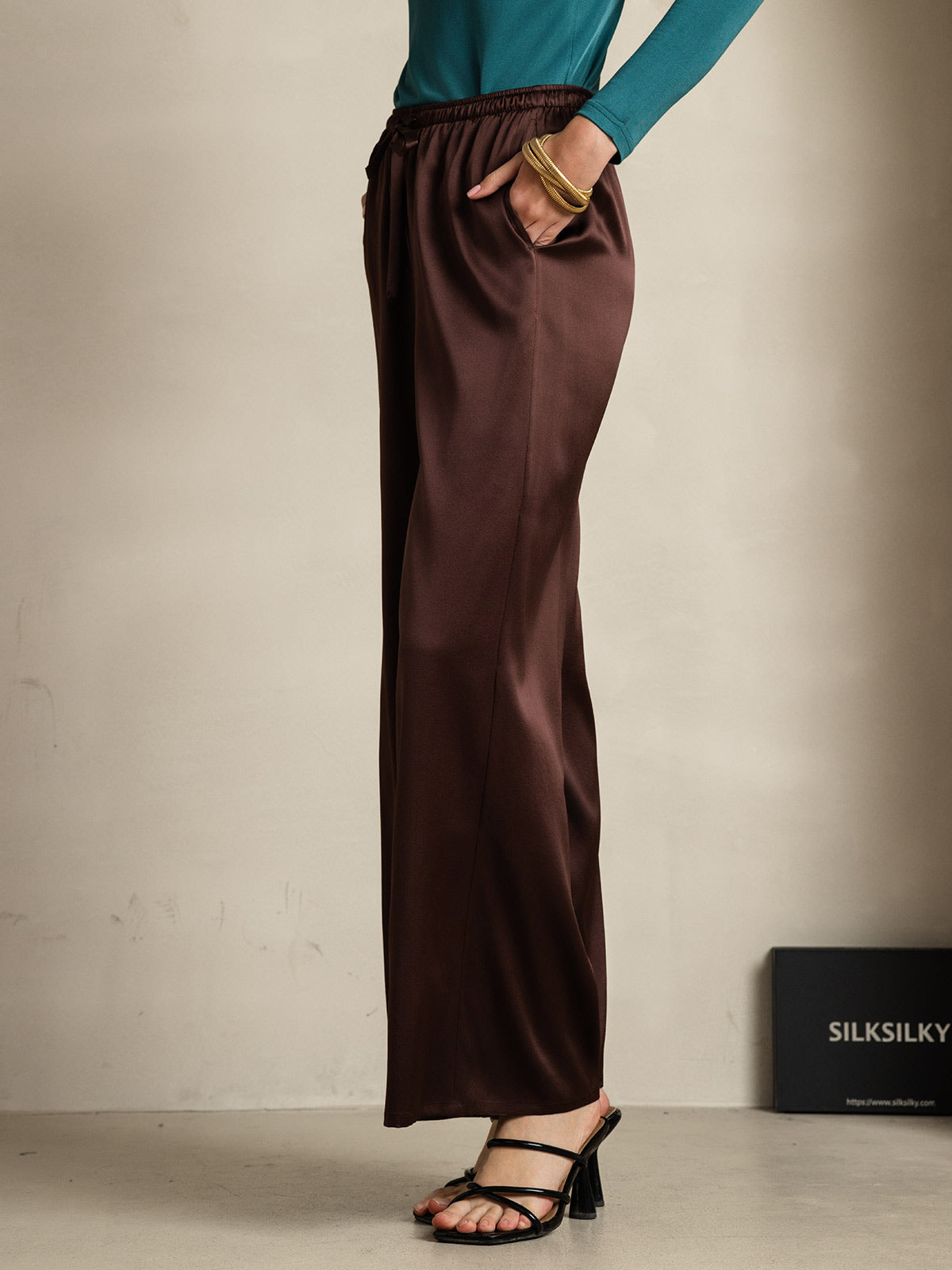 [Kaffe] SilkSilky-DK Womens Pants 005