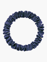 [Mørkeblå] SilkSilky-DK Scrunchie 004