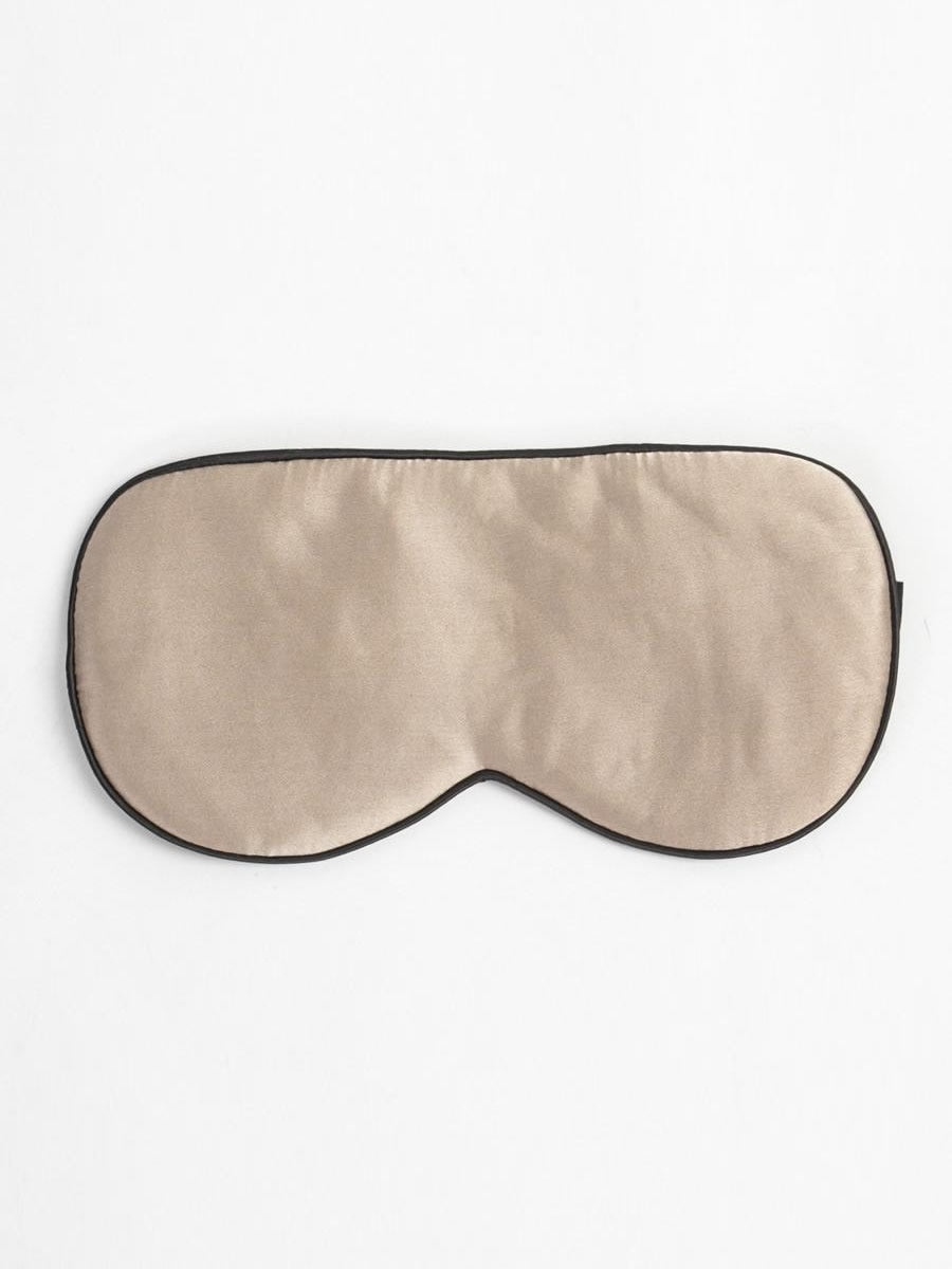 [Mørk Kaki] SilkSilky-DK 19Momme Eye Mask 005