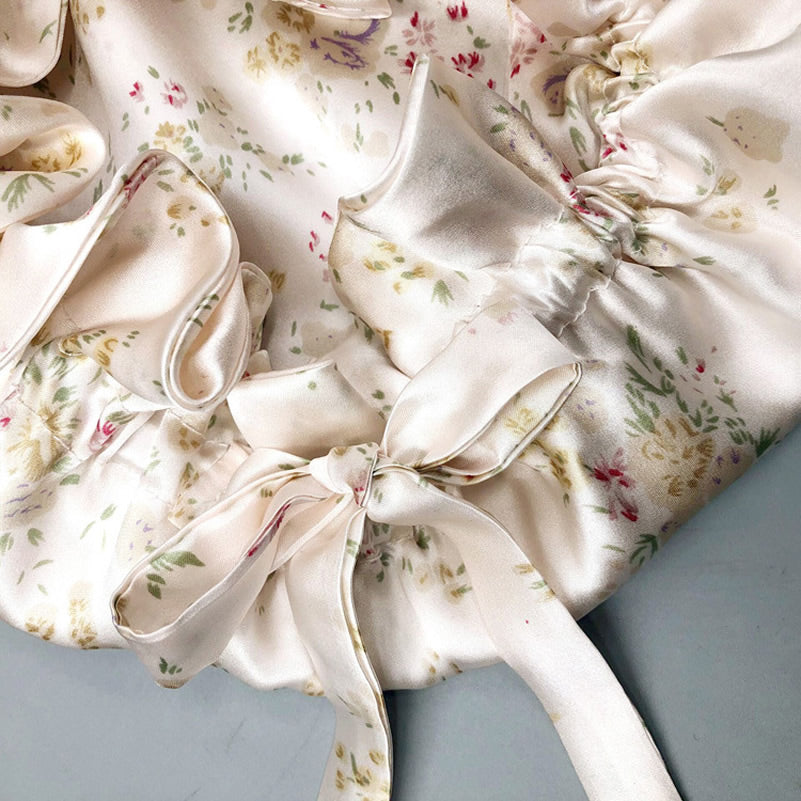 [Blomster] SilkSilky-DK Sleep Cap 007