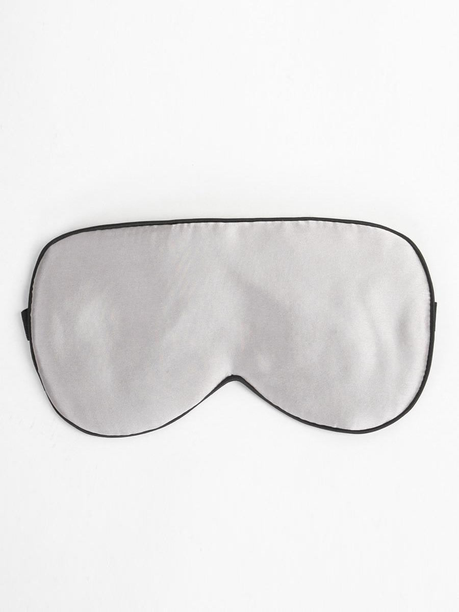 [Grå] SilkSilky-DK 19Momme Eye Mask 005