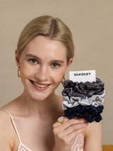 [Group1] SilkSilky-DK Scrunchie 001