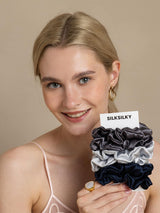 [Group1] SilkSilky-DK Scrunchie 002
