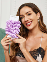 [Lavendel] SilkSilky-DK Scrunchie 001