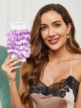 [Lavendel] SilkSilky-DK Scrunchie 002