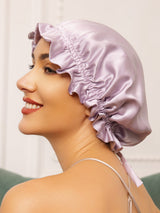 [Lavendel] SilkSilky-DK Sovehætte 001