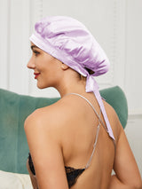 [Lavendel] SilkSilky-DK Sovehætte 002